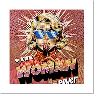 Woman Icon: Power and Beauty Posters and Art